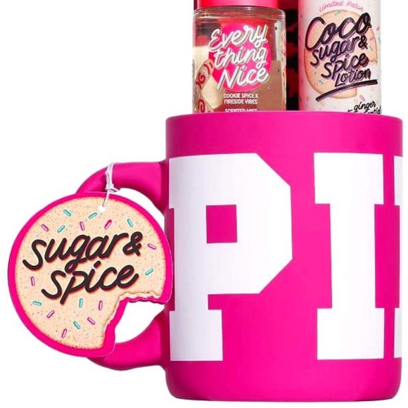 PINK Victoria's Secret Accessories - NWT! VS PINK 2019 Mug Set Coco Sugar & Spice